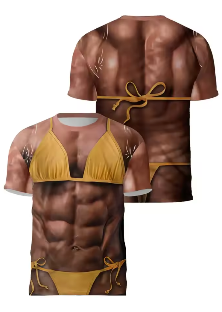 Chest thong Fake T-shirts